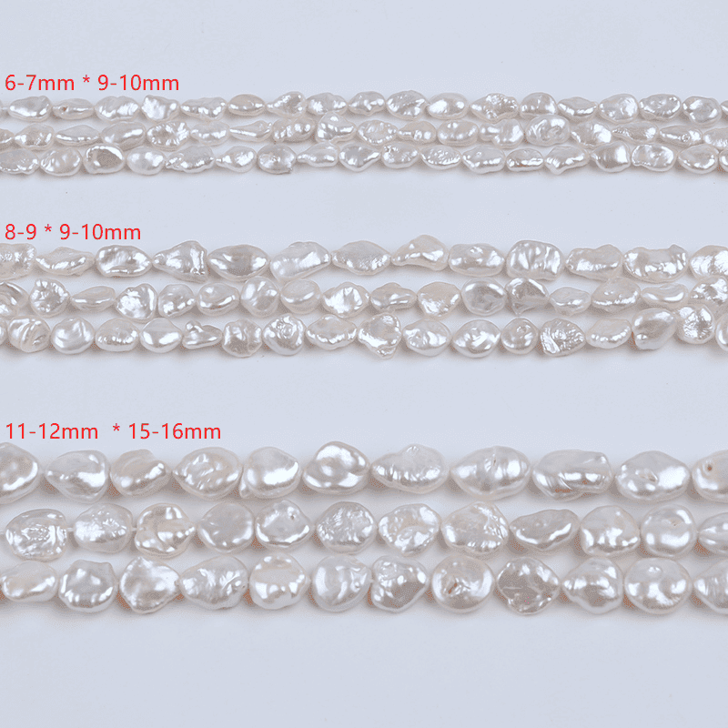 6-16mm Freshwater Baroque Pearl Strands