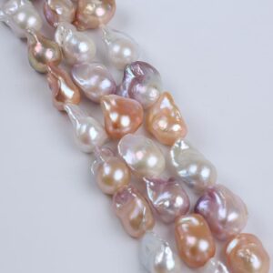 14-20mm Colorful Freshwater Baroque Pearl Strands