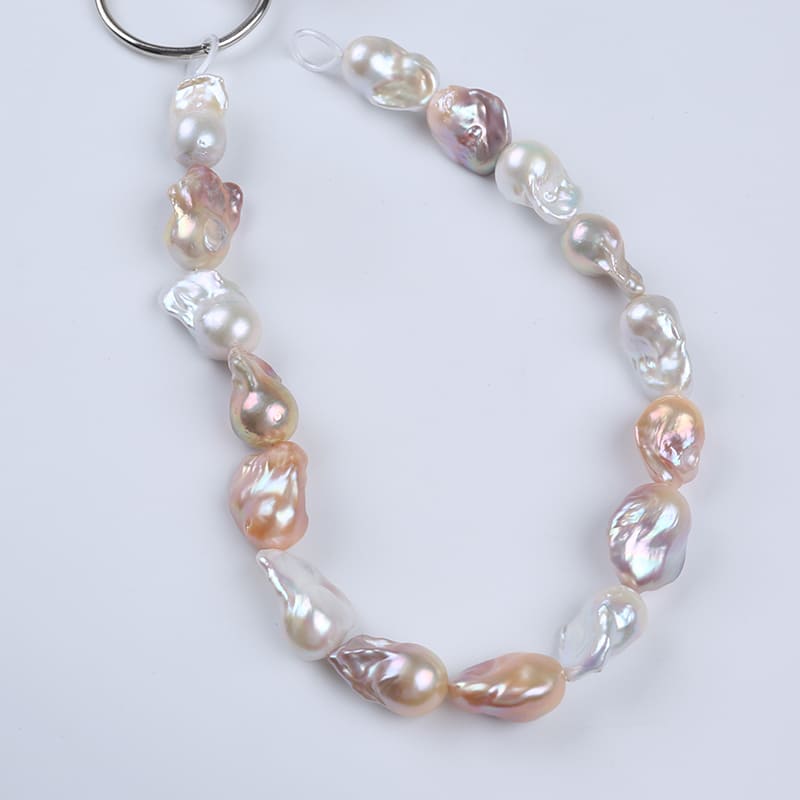 14-20mm Colorful Freshwater Baroque Pearl Strands