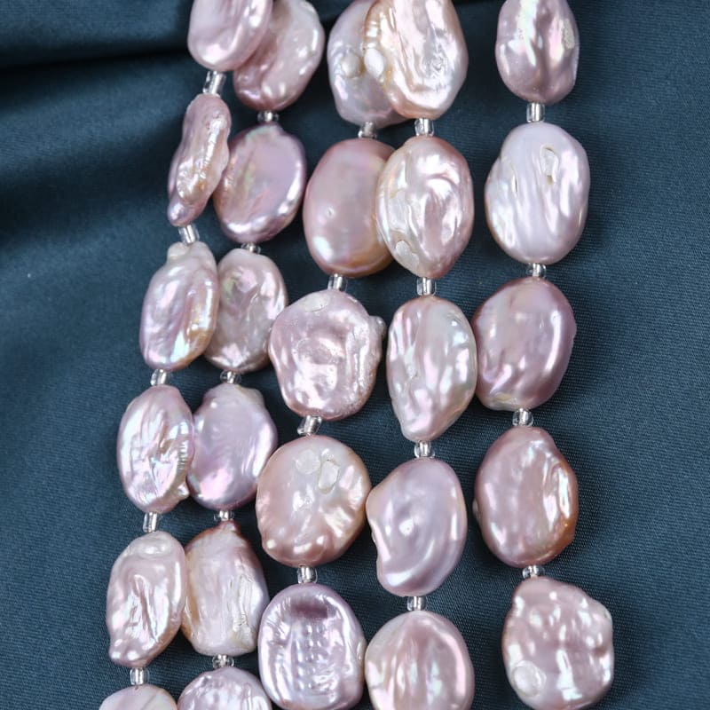 7inch 16-17mm Natural Freshwater Pearl Strands