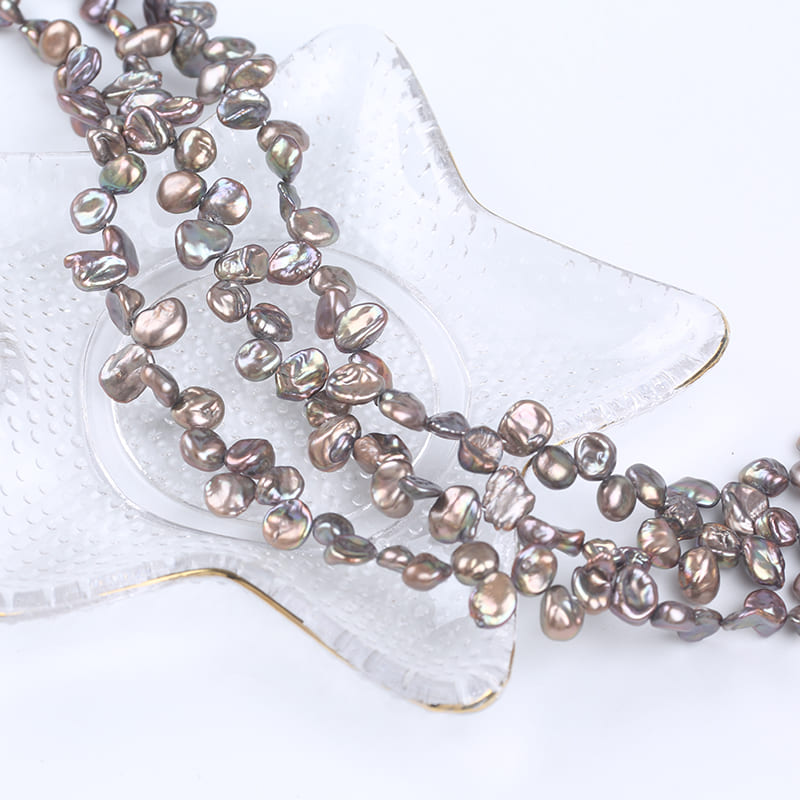 7-9mm Freshwater Keshi Pearl Strands