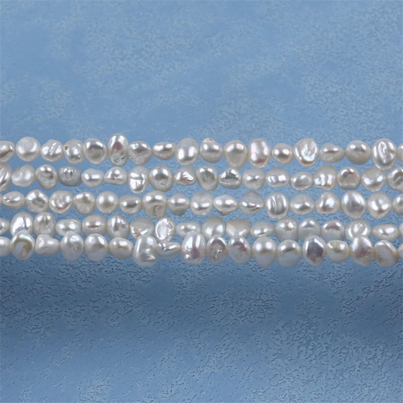 6-7mm Freshwater Keshi Pearl Strands