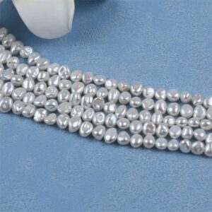 6-7mm Freshwater Keshi Pearl Strands
