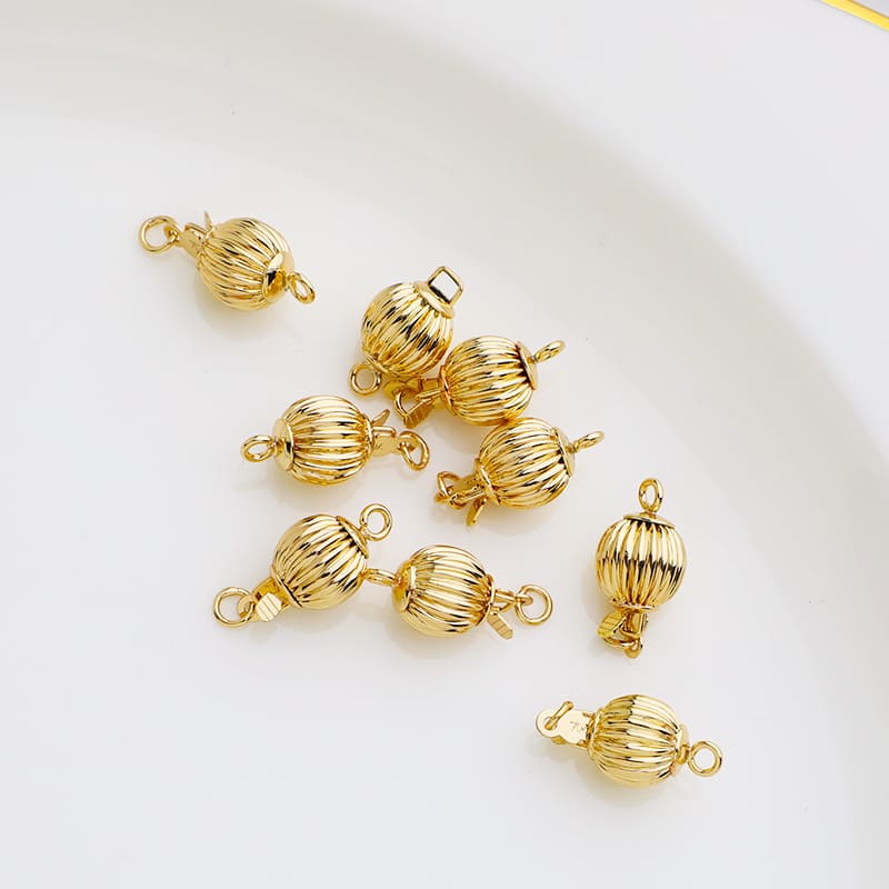 Spherical Necklace and Bracelet Clasp